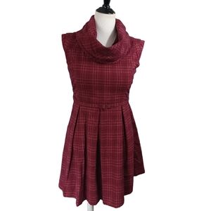 GO INTERNATIONAL FIT AND FLARE DRESS WITH BELT  SIZE 13